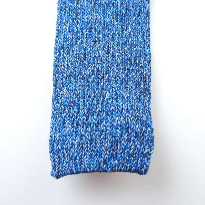 ISAIA - Tie Melange Square Wool pattern - Tie | Outlet & Sale