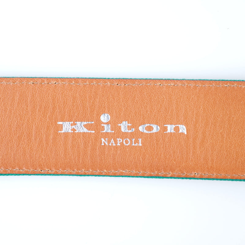Kiton - Classic Alligator Leather Belt Silver Buckle - Belt | Outlet & Sale