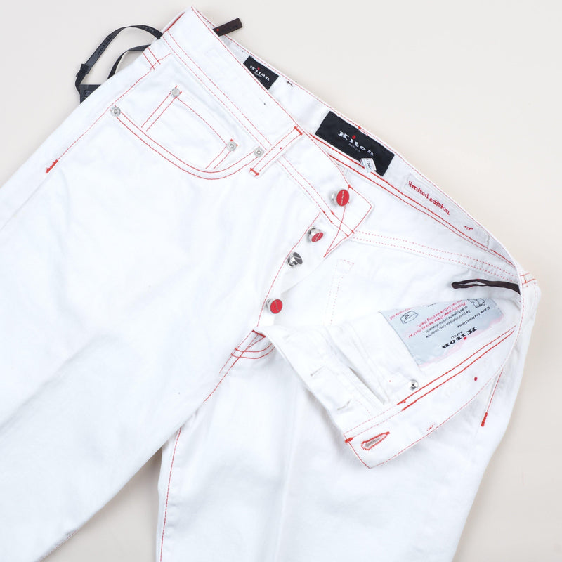 Kiton - Luxury Limited Edition Jeans Selvedge - Jeans | Outlet & Sale