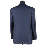 Kiton - Wool & Cashmere Dark Blue Solid Suit - Suit | Outlet & Sale