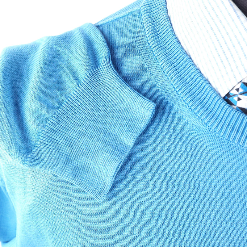 Luigi Borrelli - Crewneck Cotton Sweater - Sweater | Outlet & Sale