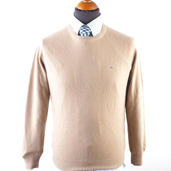 Luigi Borrelli - Crewneck Wool-Cashmere Sweater - Sweater | Outlet & Sale