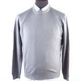 Luigi Borrelli - Crewneck Wool Sweater - Sweater | Outlet & Sale