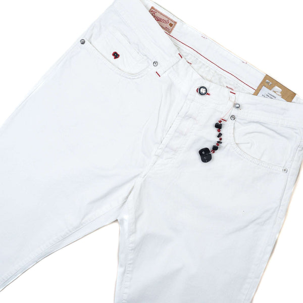 Marco Pescarolo - Casual Nerano Cotton White Pants - Pant | Outlet & Sale