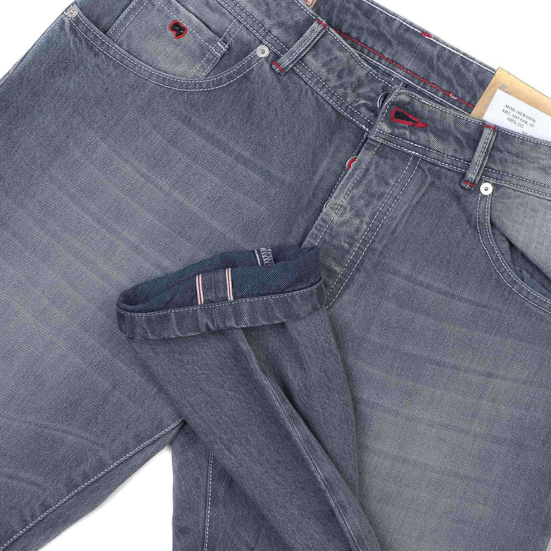 Marco Pescarolo - Casual Selvedge Nerano Cotton Jeans - Jeans | Outlet & Sale