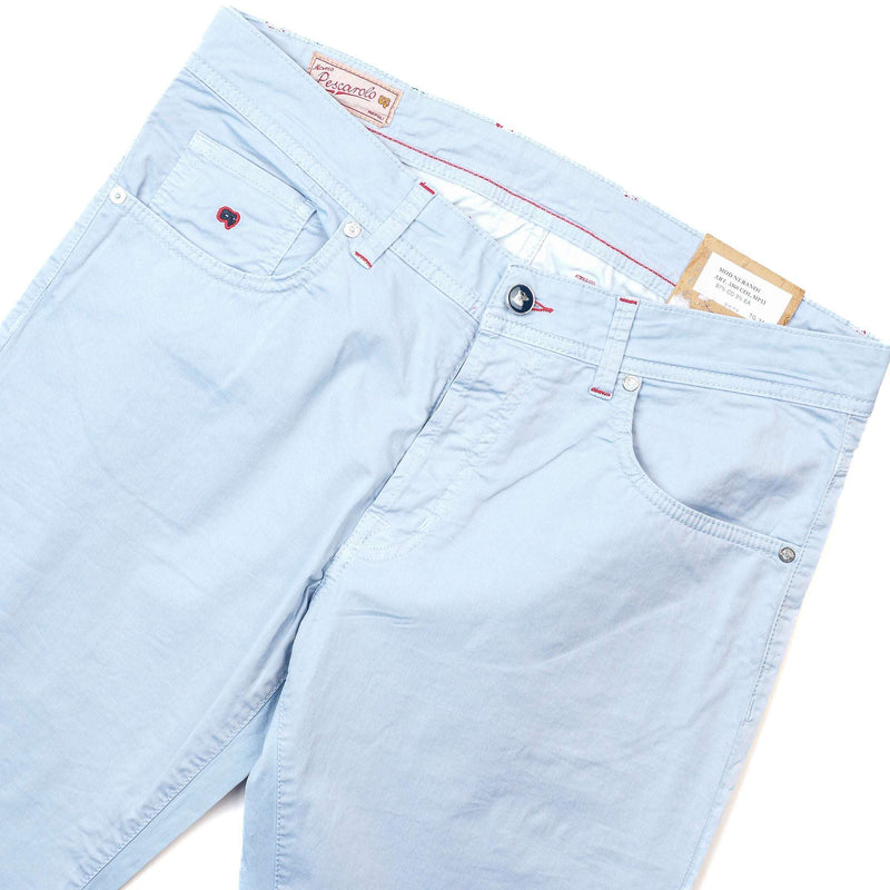 Marco Pescarolo - Casual Sky Blue Pants - Pant | Outlet & Sale
