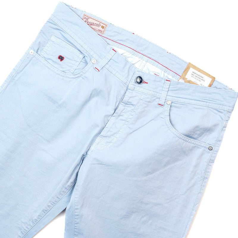 Marco Pescarolo - Casual Sky Blue Pants - Pant | Outlet & Sale
