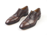 Paolo Scafora - Classic leather derby brogue Shoes - Shoes | Outlet & Sale