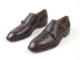 Paolo Scafora - Classic leather double monk Shoes - Shoes | Outlet & Sale