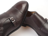 Paolo Scafora - Classic leather double monk Shoes - Shoes | Outlet & Sale