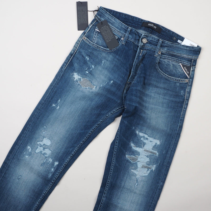 Replay - Casual Jeans Straight Distressed - Jeans | Outlet & Sale