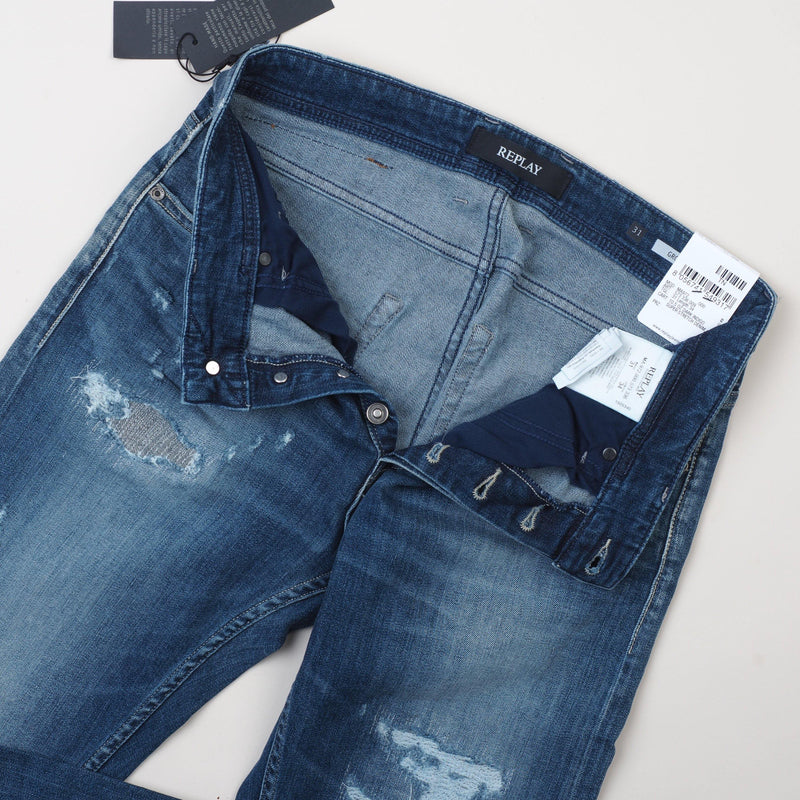 Replay - Casual Jeans Straight Distressed - Jeans | Outlet & Sale