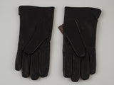 Stefano Ricci - Leather gloves Cashmere lining Eagle logo - Gloves | Outlet & Sale