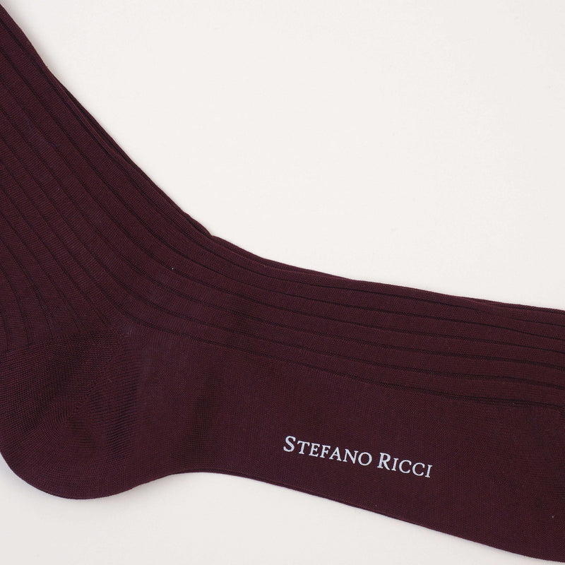 Stefano Ricci - Luxury Over-the-Calf Socks - Socks | Outlet & Sale