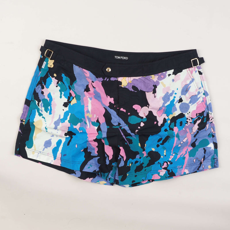 Tom Ford - Camouflage Nylon Classic Swim Trunk - Swim Short | Outlet & Sale