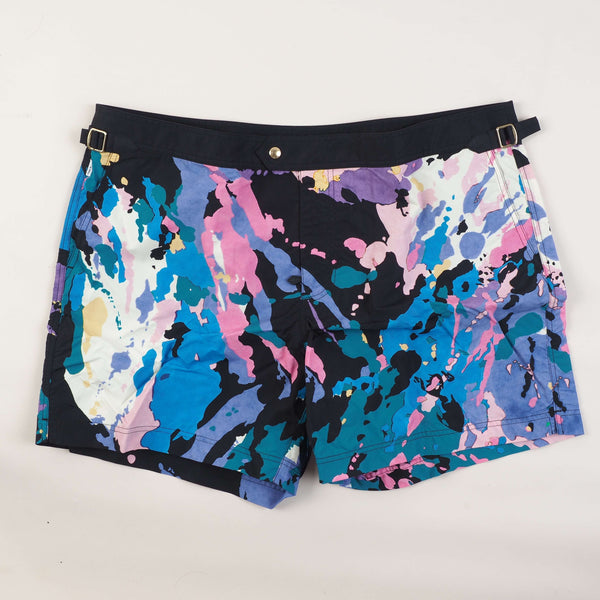 Tom Ford - Camouflage Nylon Classic Swim Trunk - Swim Short | Outlet & Sale