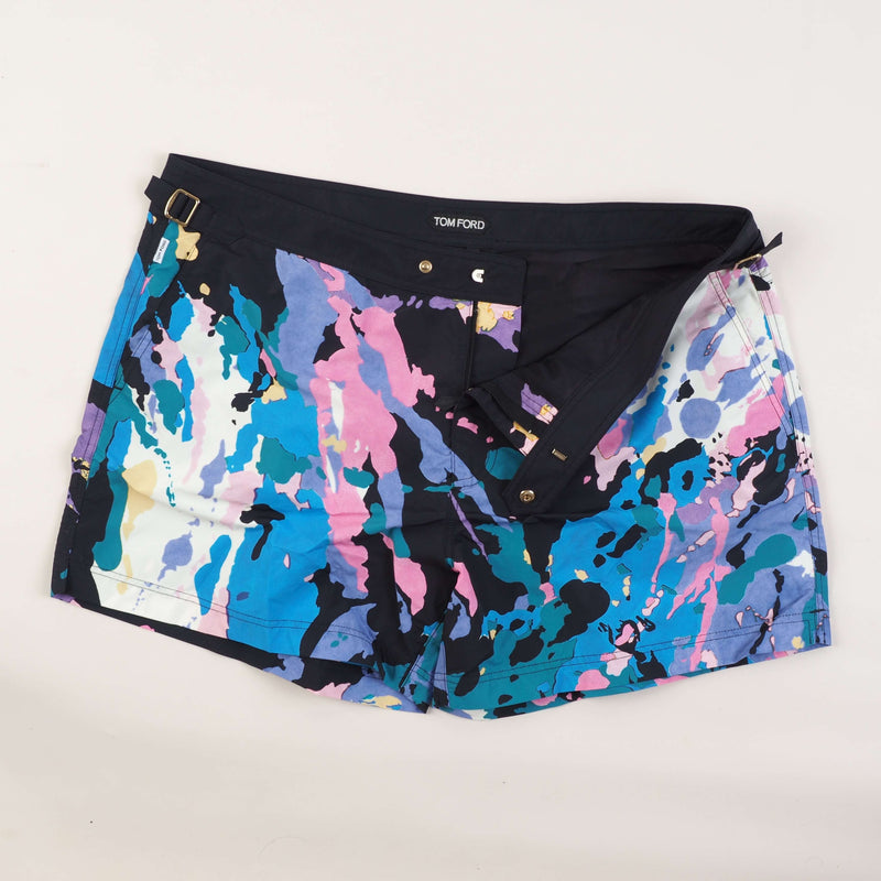 Tom Ford - Camouflage Nylon Classic Swim Trunk - Swim Short | Outlet & Sale