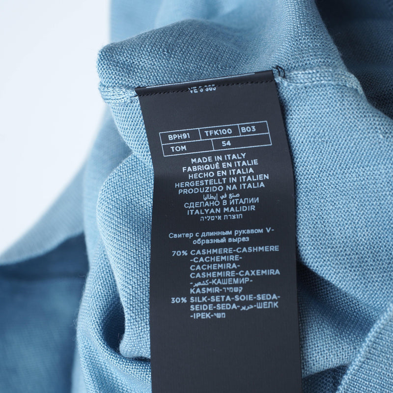 Tom Ford - Cashmere-Silk V-Neck Sweater Regular - Sweater | Outlet & Sale
