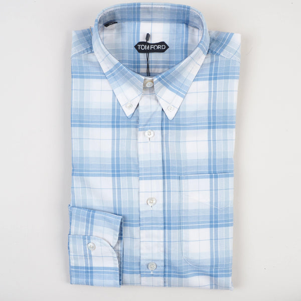 Tom Ford - Dress Shirt Check Casual Fit - Dress Shirt | Outlet & Sale