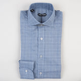 Tom Ford - Dress Shirt Check Tailored Fit - Dress Shirt | Outlet & Sale