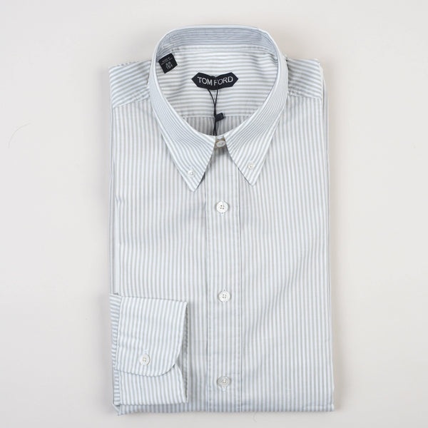 Tom Ford - Dress Shirt Stripes Tailored Fit - Dress Shirt | Outlet & Sale