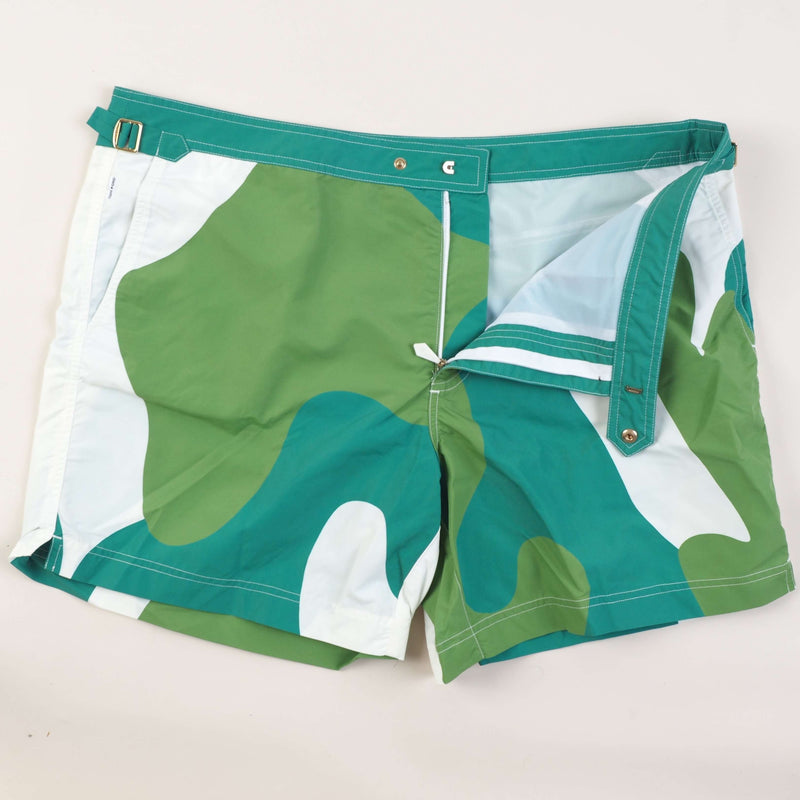 Tom Ford - Geometric Nylon Classic Swim Trunk - Swim Short | Outlet & Sale