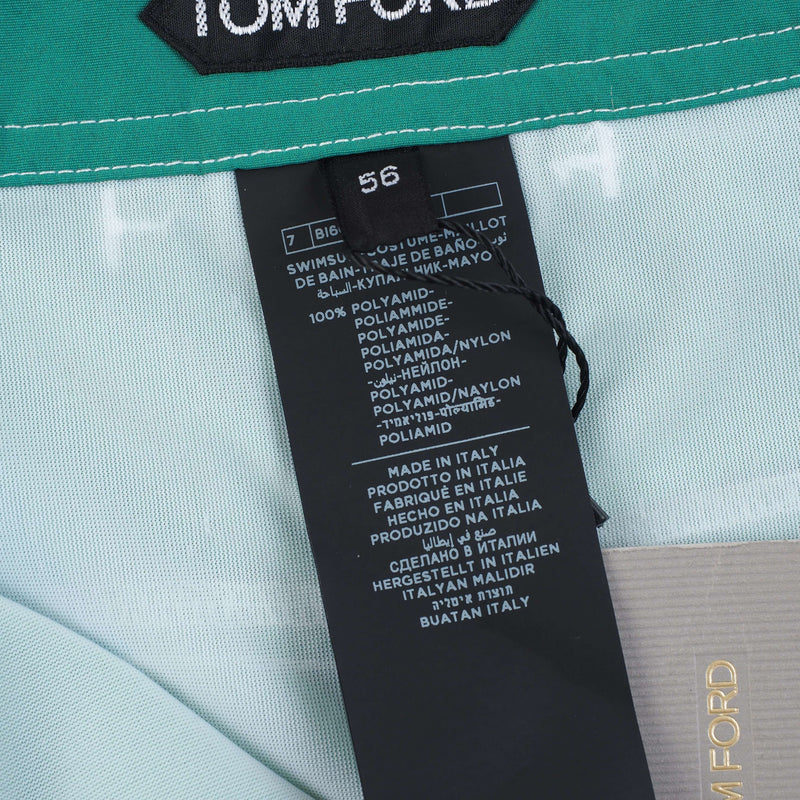 Tom Ford - Geometric Nylon Classic Swim Trunk - Swim Short | Outlet & Sale