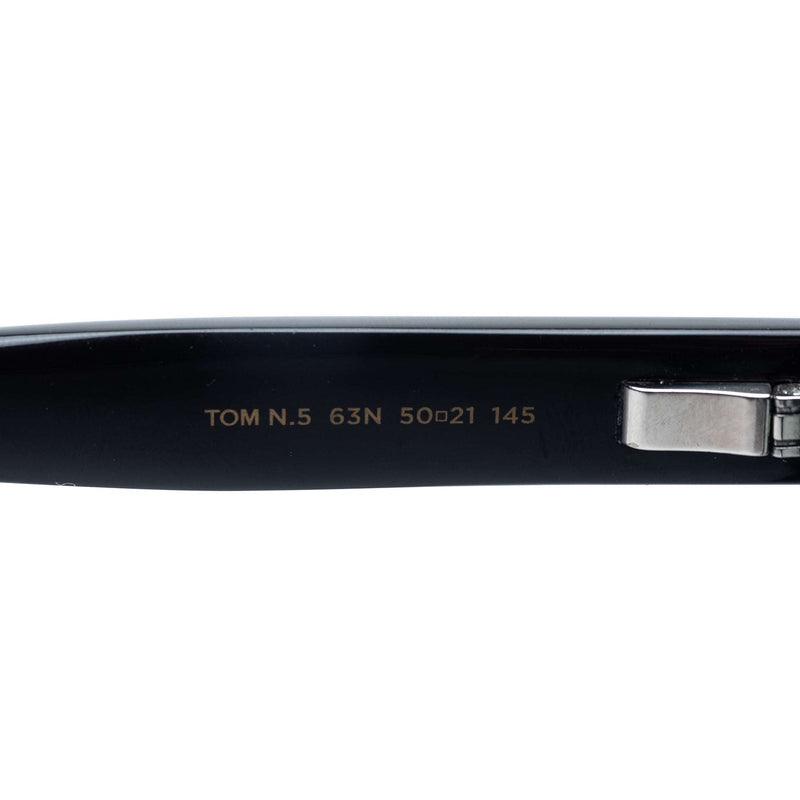 Tom Ford - Private Collection TOM N.5 Square Black Real Horn Prescription - Eyewear | Outlet & Sale