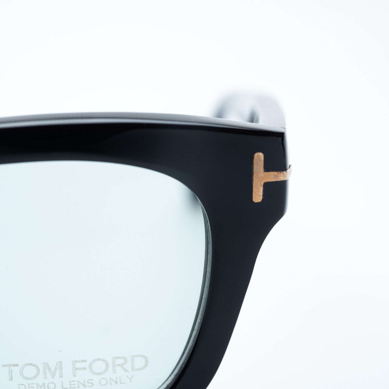 Tom Ford - Private Collection TOM N.5 Square Black Real Horn Prescription - Eyewear | Outlet & Sale