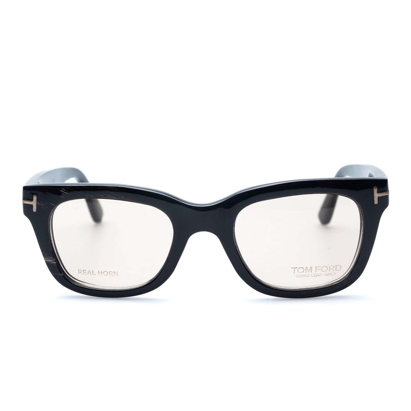 Tom Ford - Private Collection TOM N.5 Square Brown Real Horn Prescription - Eyewear | Outlet & Sale