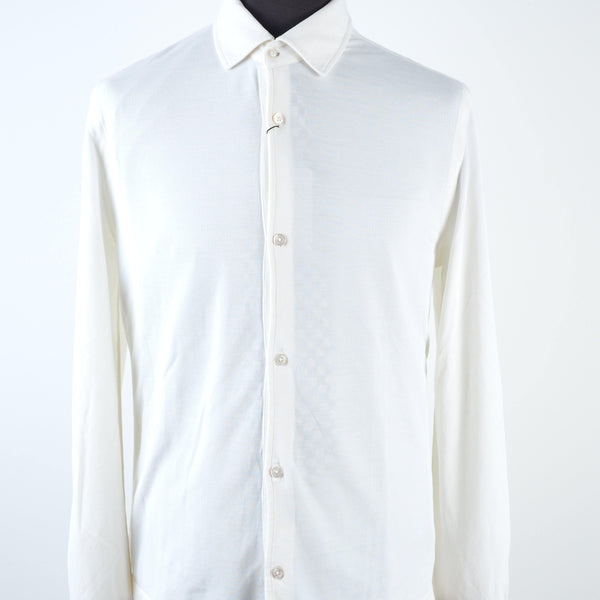 Tom Ford - Shirt Pique Solid Regular - Dress Shirt | Outlet & Sale