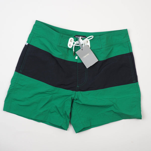 Tom Ford - Stripe Swim Short Trunk - Swim Short | Outlet & Sale