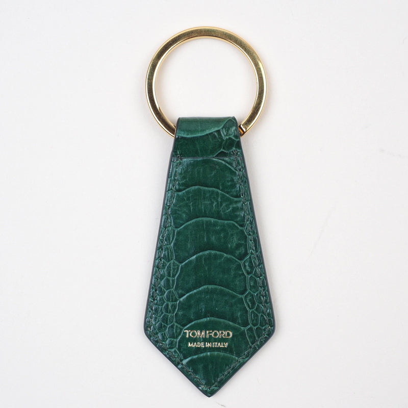 Tom Ford - Unisex Ostrich Key Chain - Key Chain | Outlet & Sale