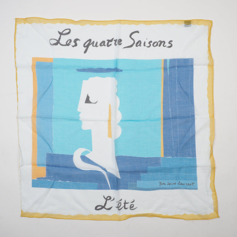 Yves Saint Laurent - Unisex Scarf Les Quatre Saisons - Sommer - Scarf | Outlet & Sale