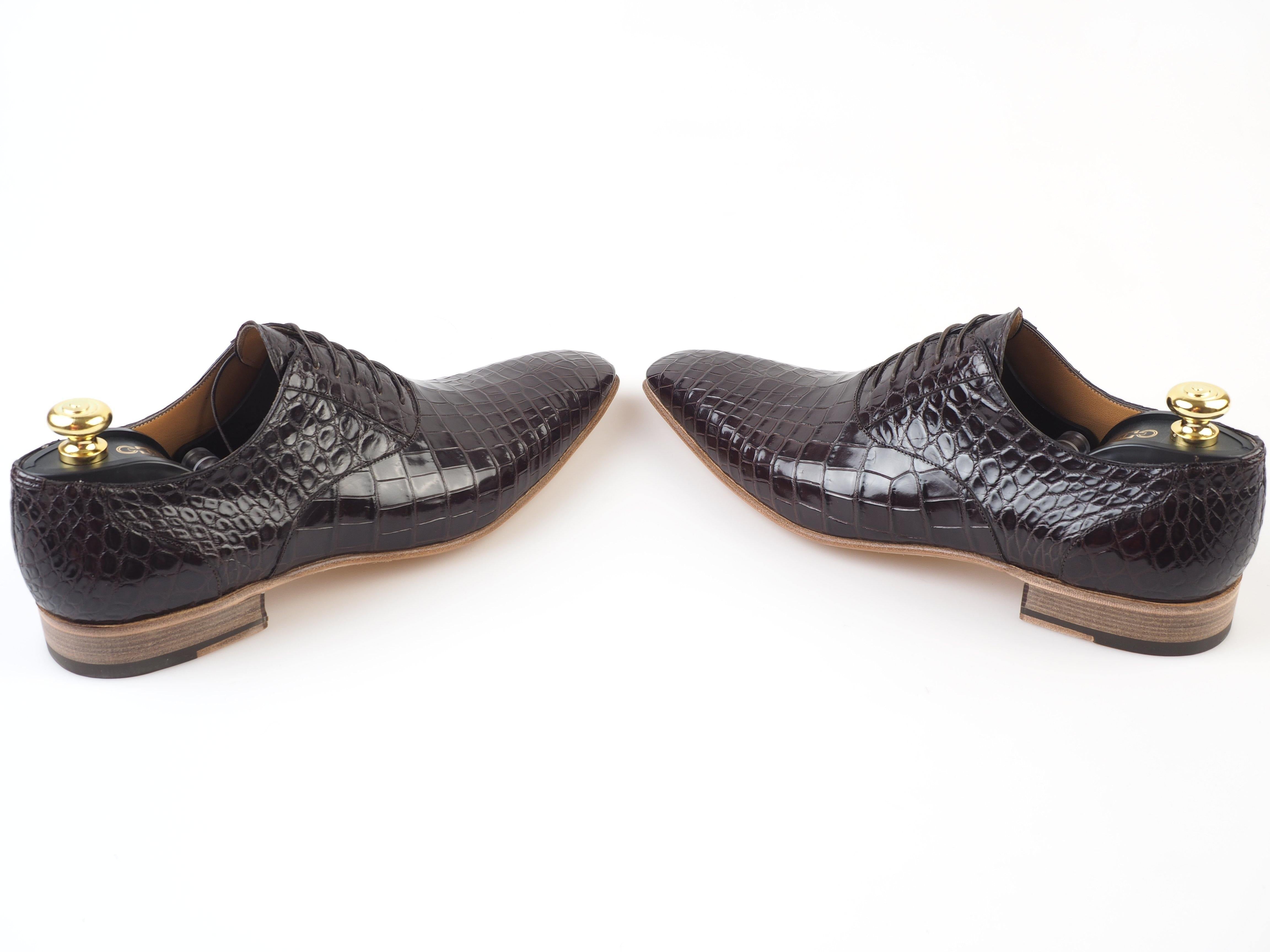 Zilli Python Shoes Zilli - Men's Classic crocodile Shoes ᐅ €1.125 SALE | Fashion Flow ...